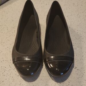 Crocs Black Dressy Flats